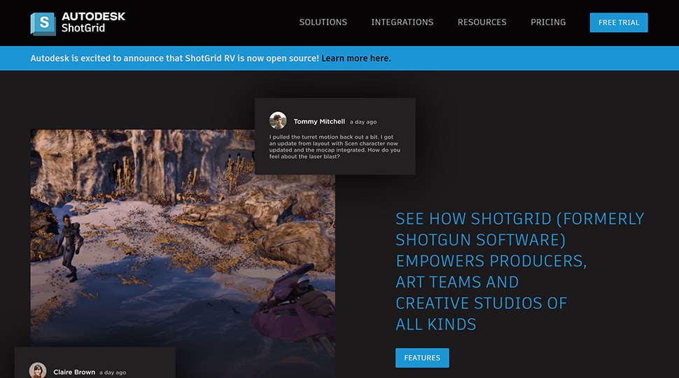 Shotgrid Website
