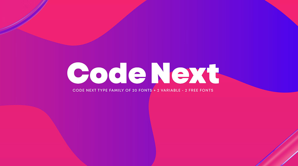 Code Next Font - For Animation